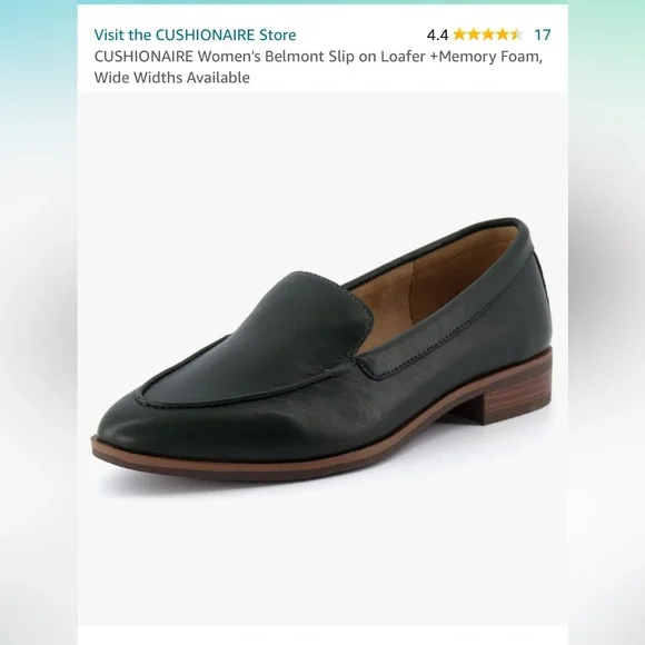 thumbnail image 2 of CUSHIONAIRE Women's Curtis Slip-On Loafers With Memory Foam – Comfy Casual Shoes, Wide Widths Available 2 of 11
